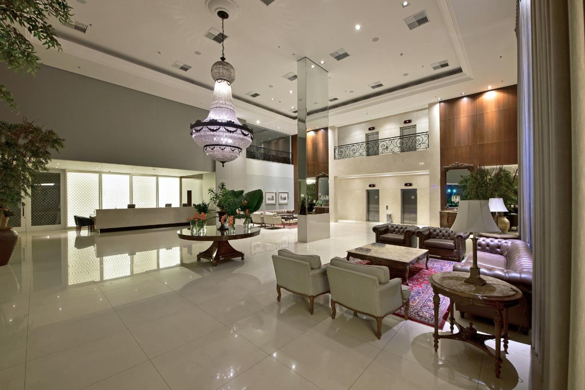 Hotel Mont Blanc Premium Ribeirão Preto Kültér fotó Lobby