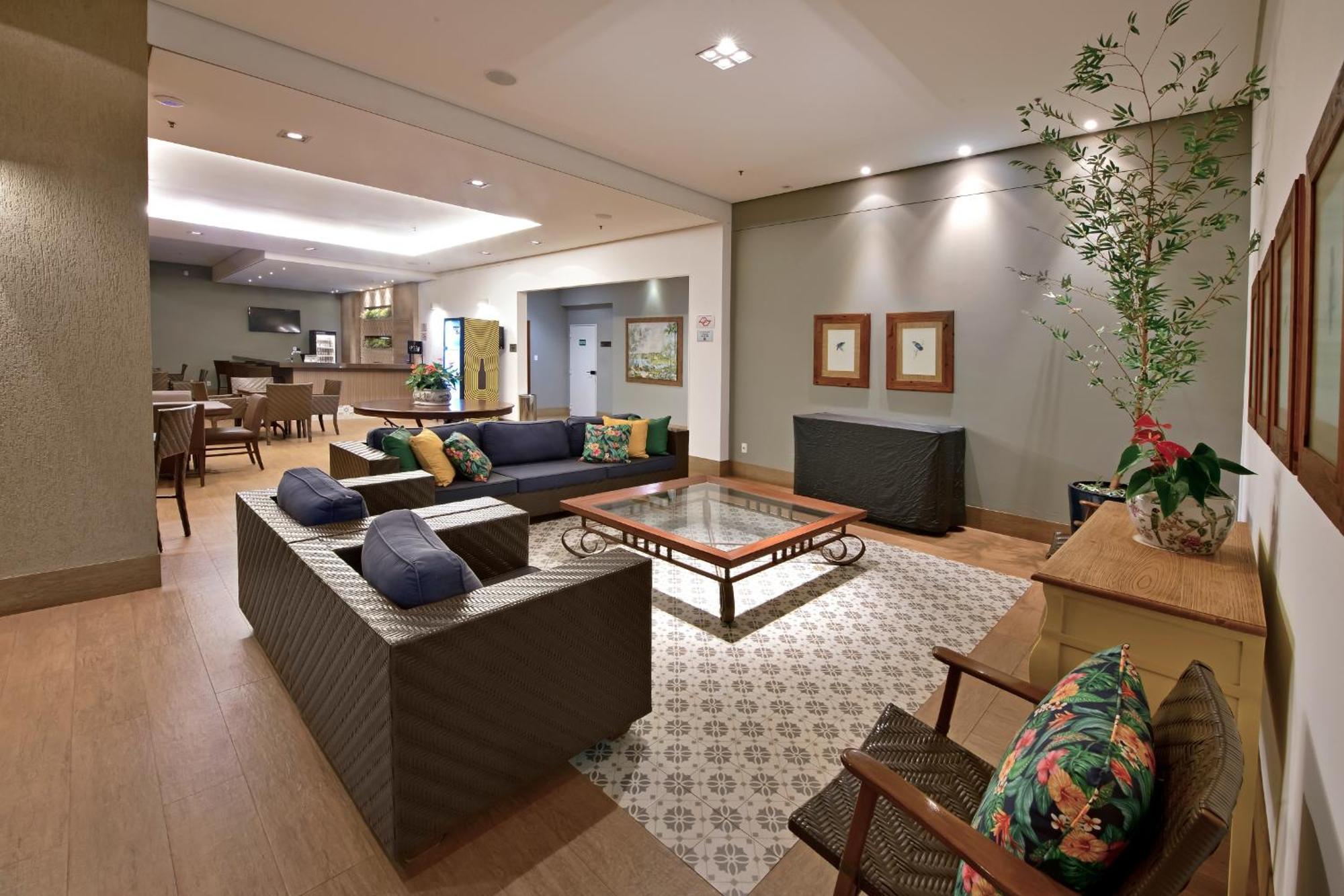 Hotel Mont Blanc Premium Ribeirão Preto Kültér fotó A living room